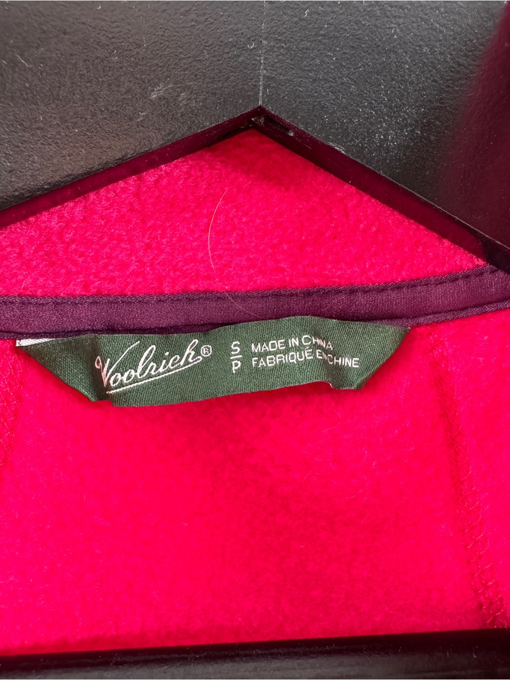 Woolrich Hot Pink Fleece Vest Women's Small - Picture 4 of 8